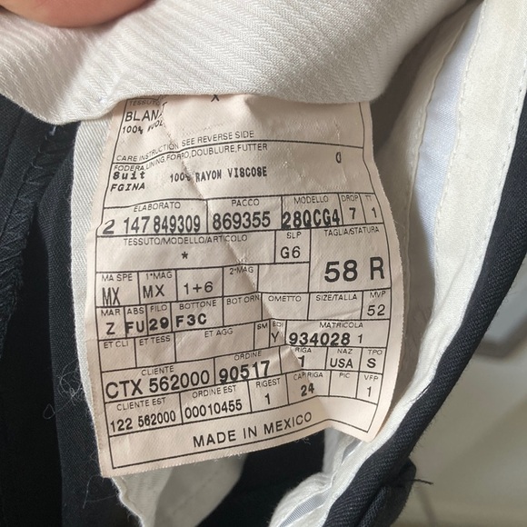 Men's Black Pants - Picture 3 of 3